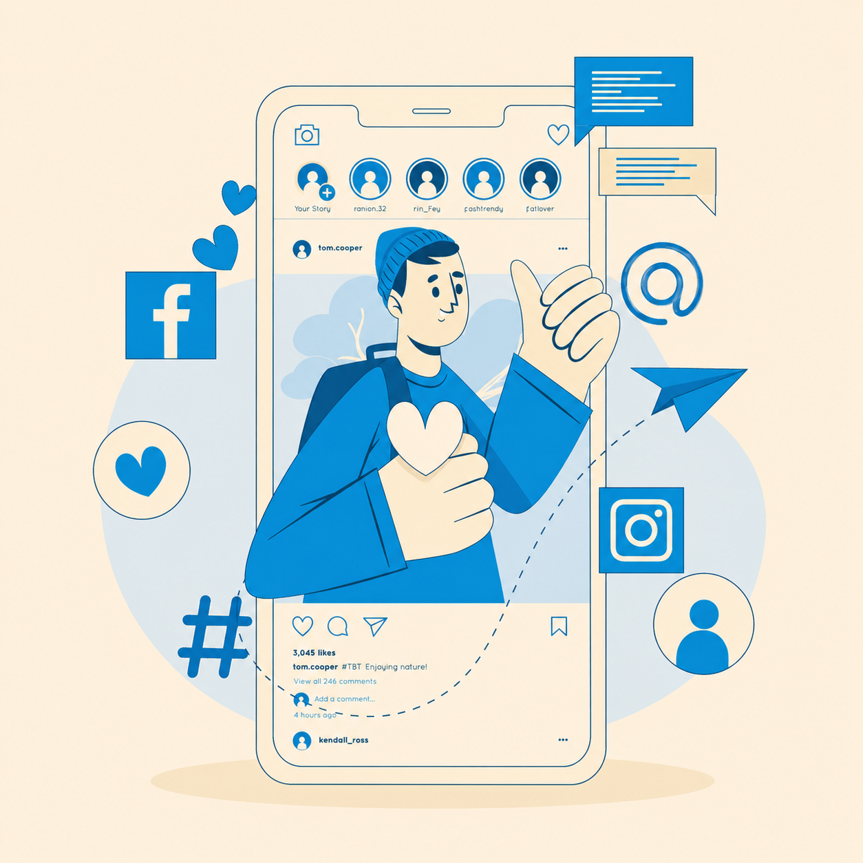 Social Media Visualization